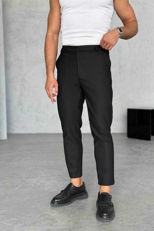 Wholesale Mens Black Slim Fit Pants