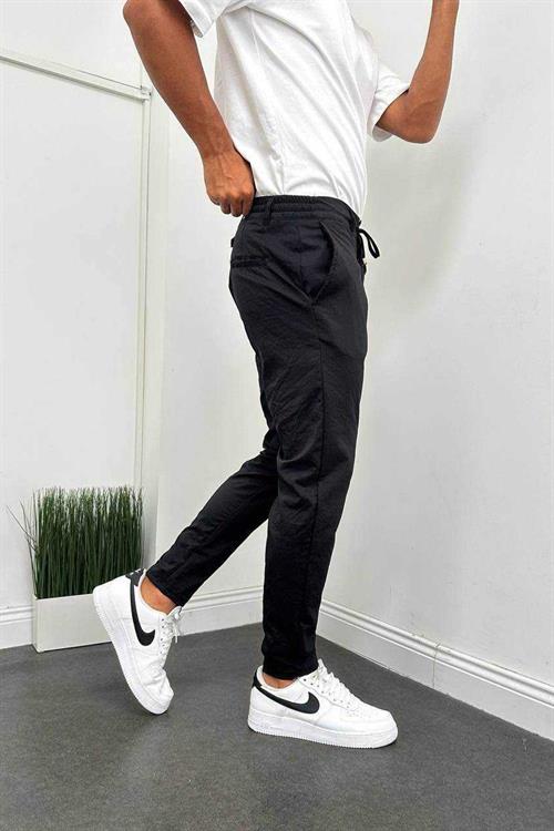 Wholesale Mens Black Slim Fit Pants