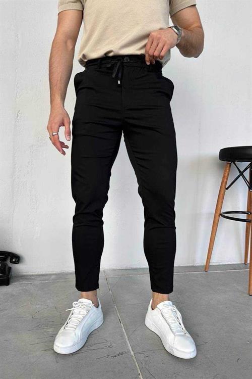 Wholesale Mens Black Slim Fit Pants