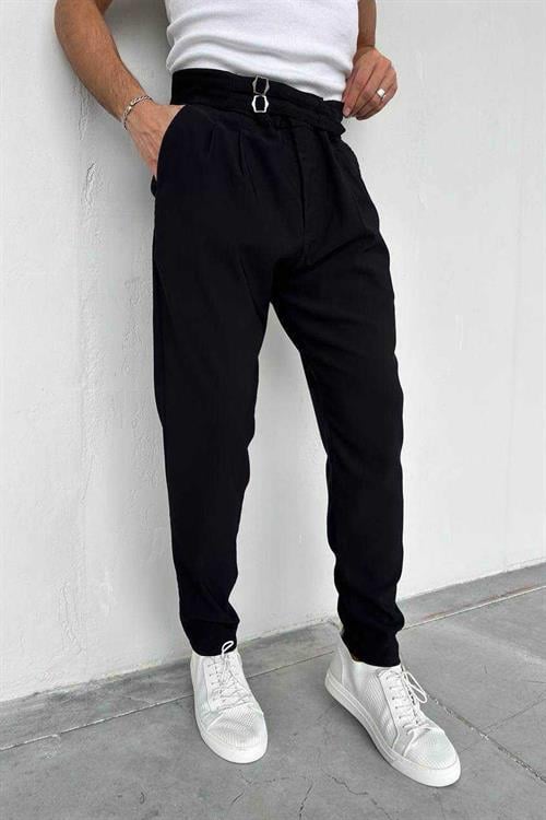 Wholesale Mens Black Slim Fit Pants