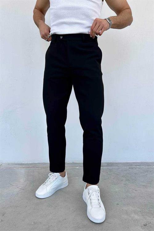 Wholesale Mens Black Slim Fit Pants
