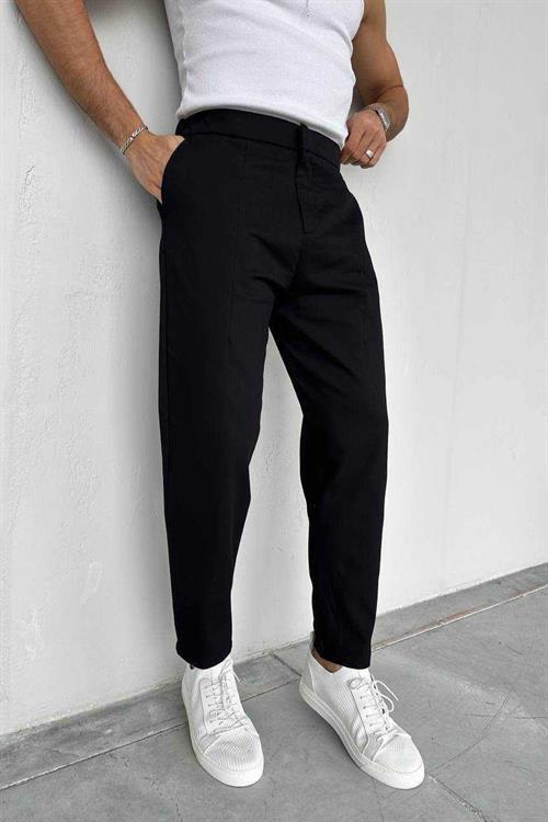 Wholesale Mens Black Slim Fit Pants