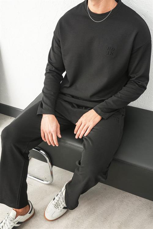 Wholesale Mens Black Sweatshirt