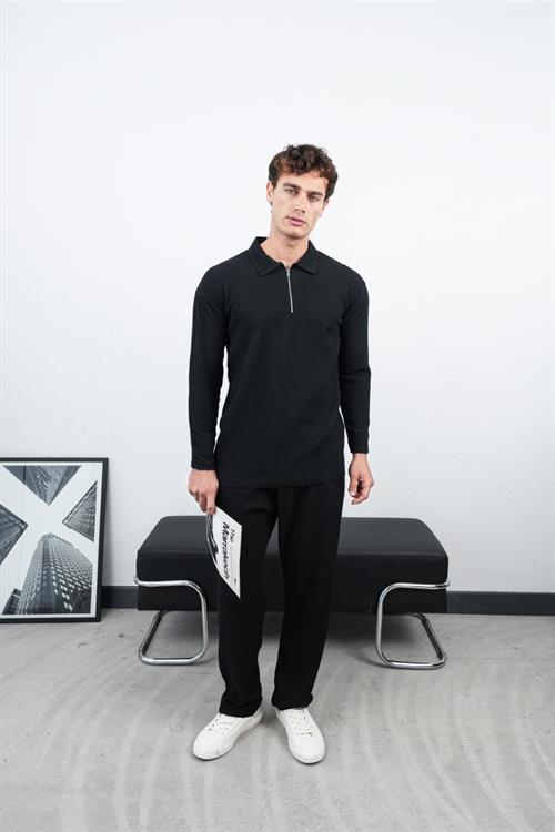 Wholesale Mens Black Sweatshirt