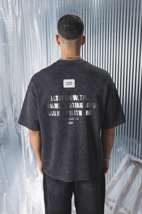 Wholesale Mens Black T-Shirt 