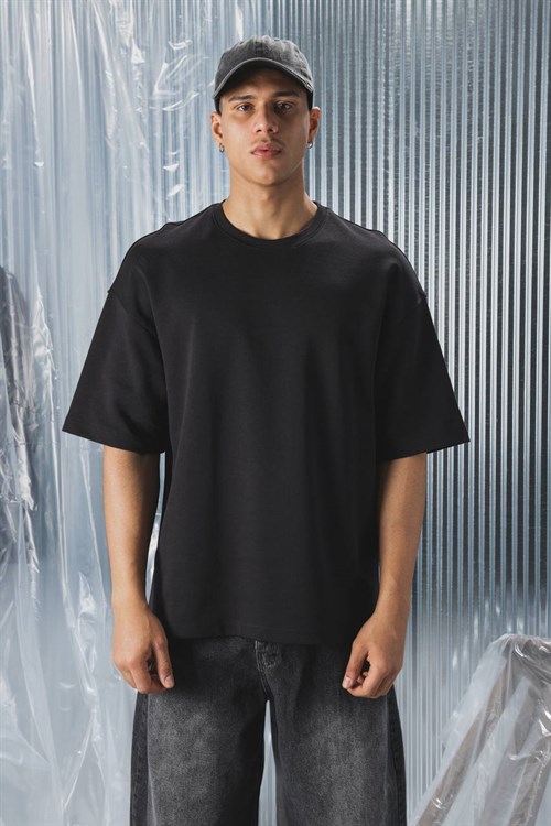 Wholesale Mens Black T-Shirt 