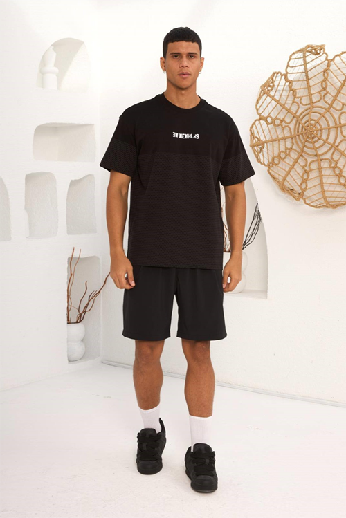 Wholesale Mens Black  T-Shirt
