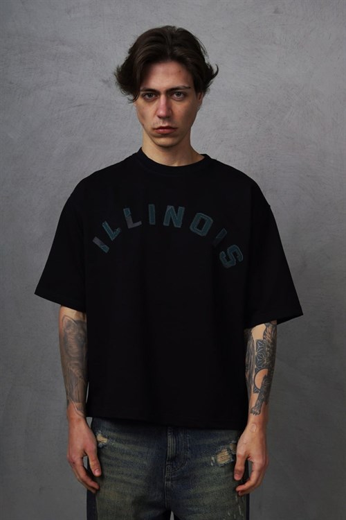 Wholesale Mens Black T-Shirt