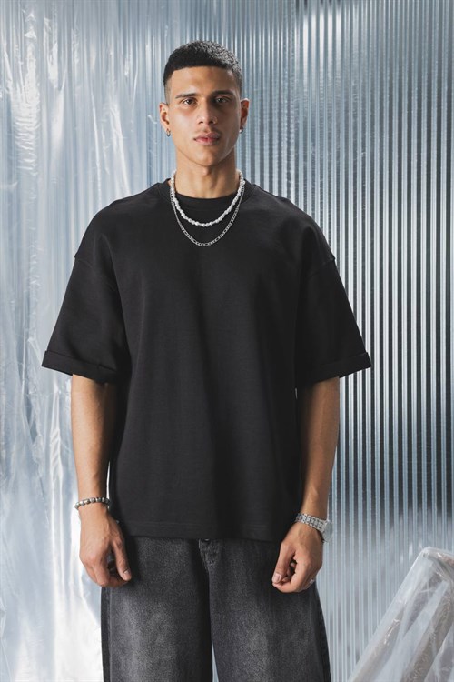 Wholesale Mens Black T-Shirt 