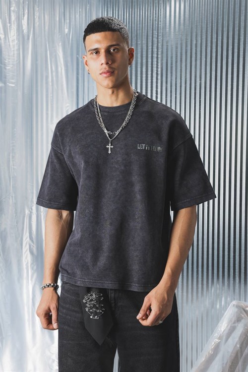 Wholesale Mens Black T-Shirt 