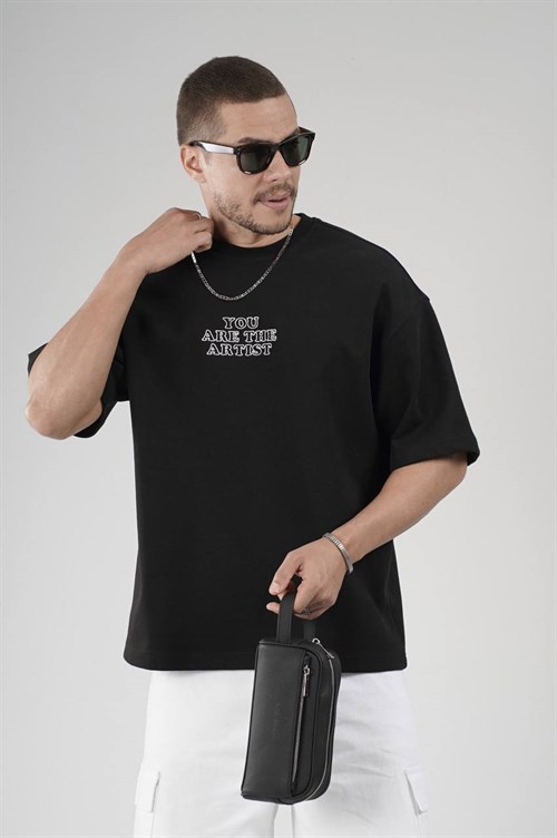 Wholesale Mens Black T-Shirt