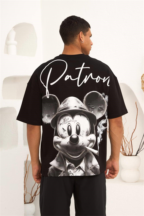 Wholesale Mens Black T-Shirt