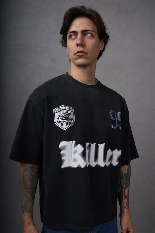 Wholesale Mens Black T-Shirt