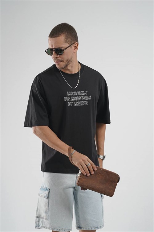 Wholesale Mens Black T-Shirt