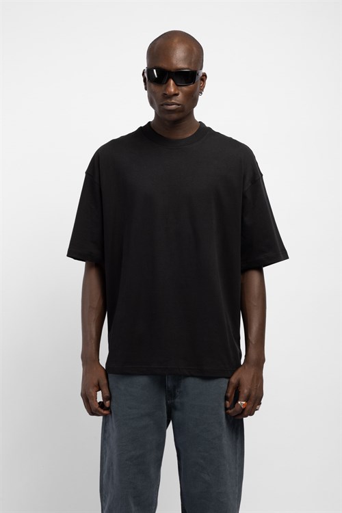 Wholesale Mens Black T-shirt