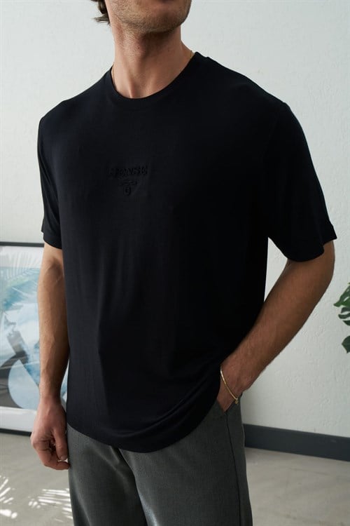 Wholesale Mens Black T-Shirt