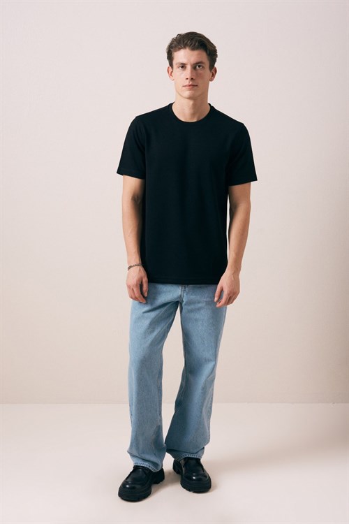 Wholesale Mens Black T-Shirt