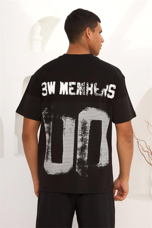 Wholesale Mens Black  T-Shirt