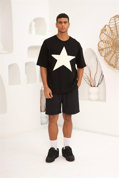 Wholesale Mens Black T-Shirt