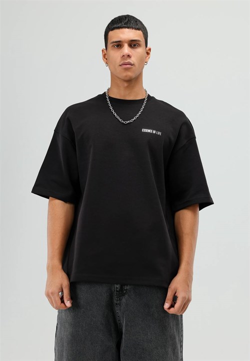 Wholesale Mens Black T-Shirt