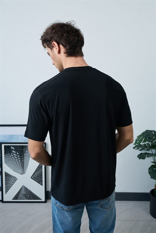 Wholesale Mens Black T-Shirt
