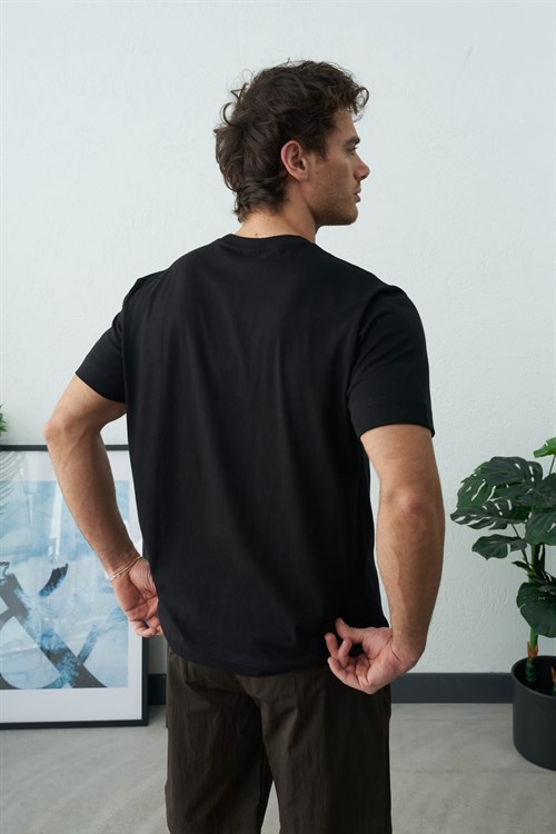 Wholesale Mens Black T-Shirt
