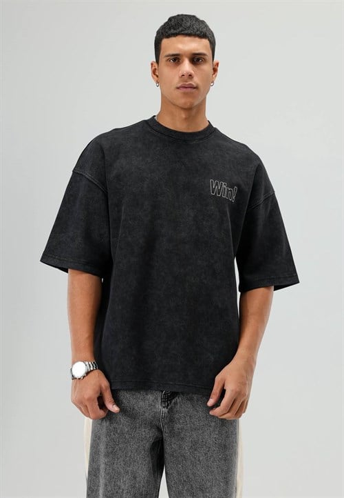Wholesale Mens Black T-Shirt