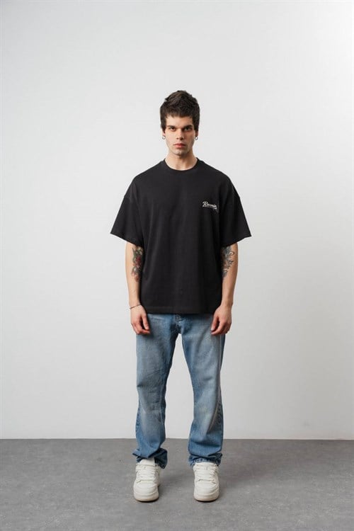 Wholesale Mens Black T-Shirt