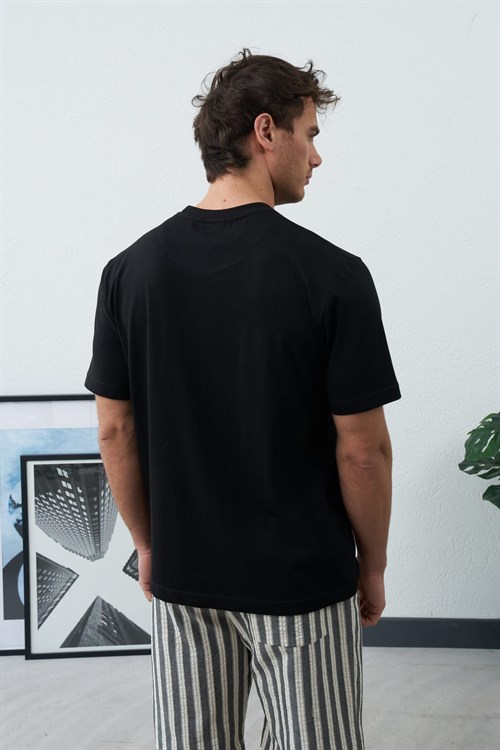 Wholesale Mens Black T-Shirt