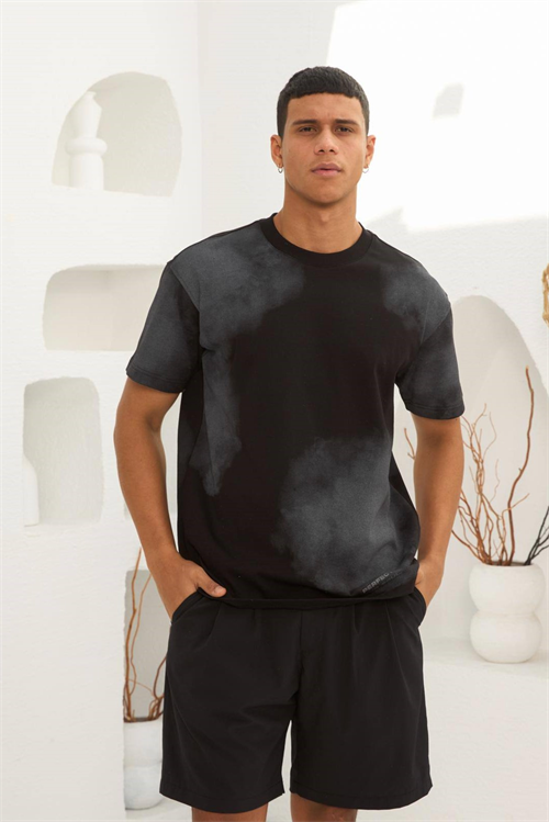 Wholesale Mens Black T-Shirt