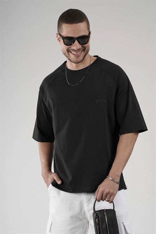 Wholesale Mens Black T-Shirt