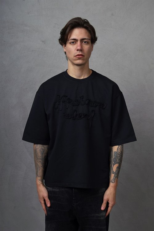 Wholesale Mens Black T-Shirt