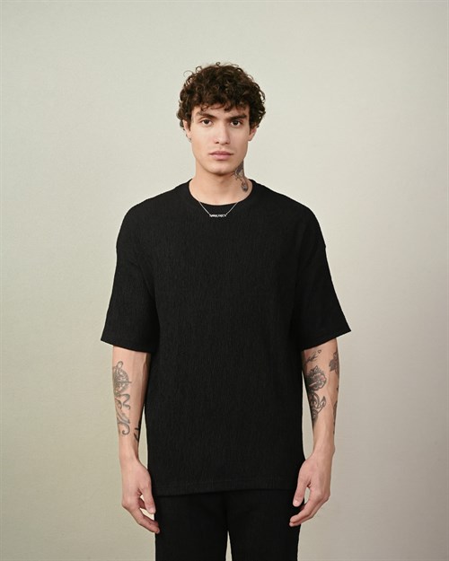 Wholesale Mens Black T-Shirt
