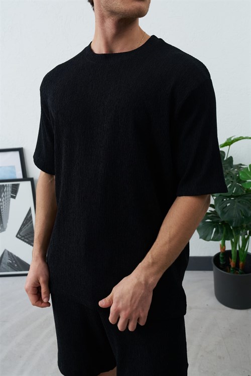 Wholesale Mens Black T-Shirt