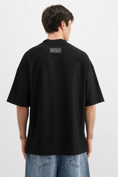 Wholesale Mens Black T-Shirt