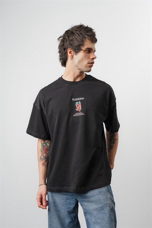 Wholesale Mens Black T-Shirt
