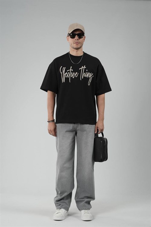 Wholesale Mens Black T-Shirt