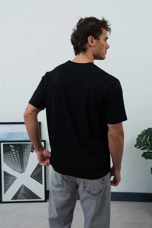 Wholesale Mens Black T-Shirt