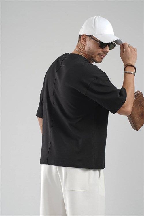 Wholesale Mens Black T-Shirt
