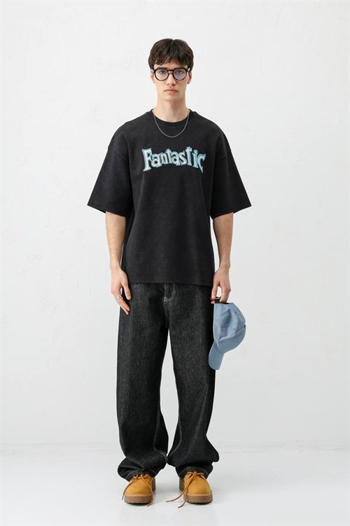Wholesale Mens Black T-Shirt