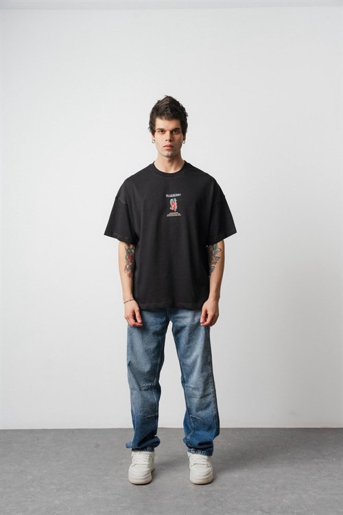 Wholesale Mens Black T-Shirt