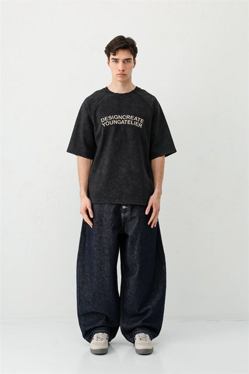 Wholesale Mens Black T-Shirt