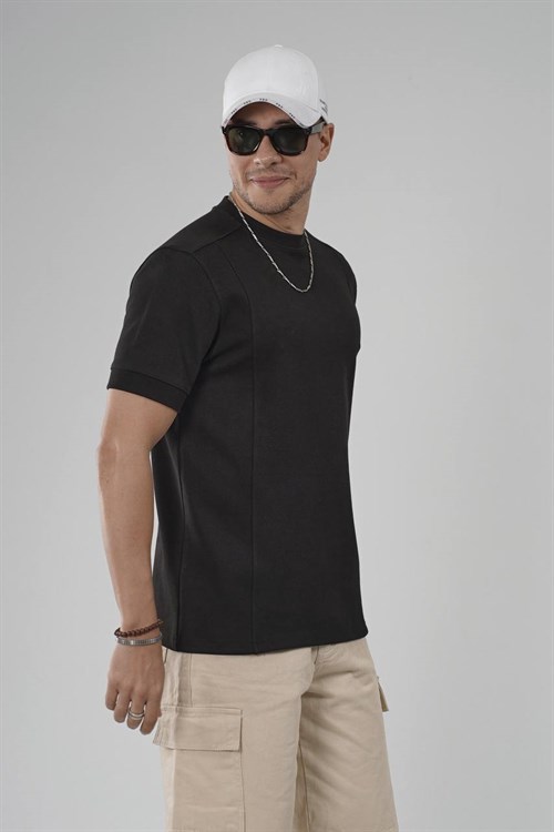 Wholesale Mens Black T-Shirt