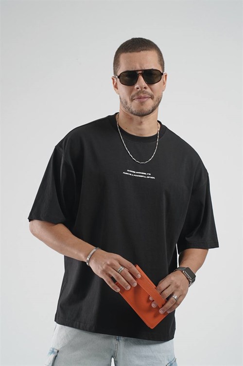 Wholesale Mens Black T-Shirt