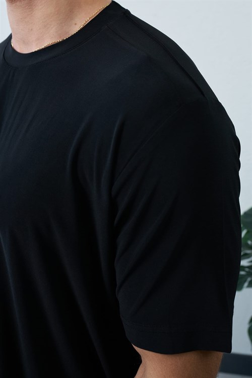 Wholesale Mens Black T-Shirt