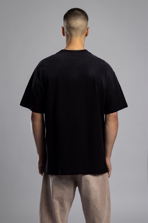Wholesale Mens Black T-shirt