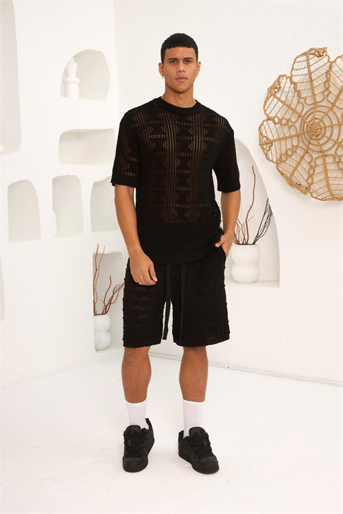 Wholesale Mens Black T-Shirt