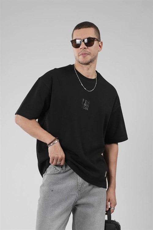 Wholesale Mens Black T-Shirt