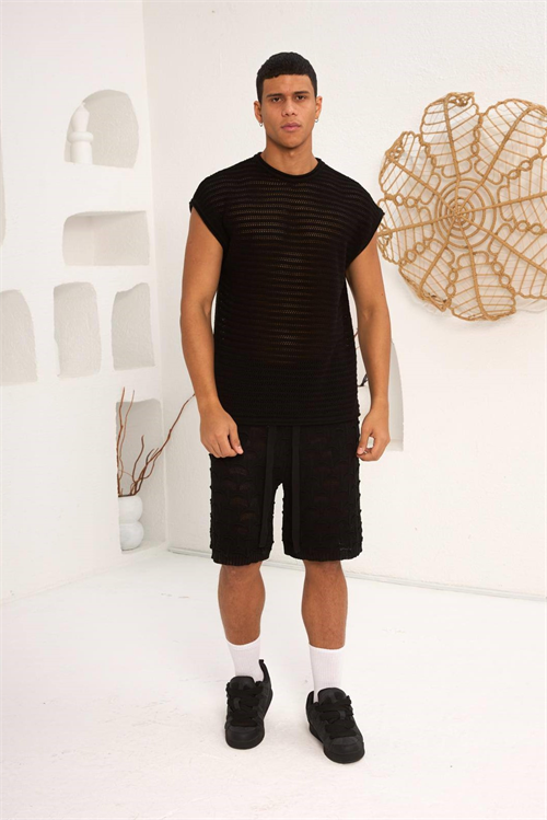 Wholesale Mens Black T-Shirt