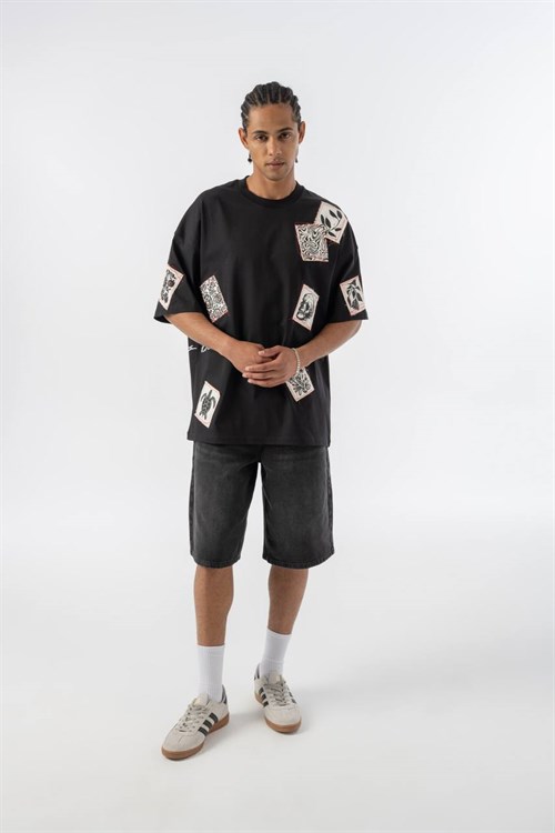 Wholesale Mens Black T-Shirt